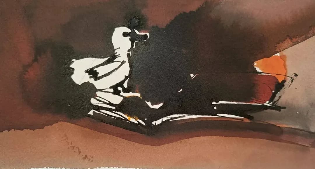 ברווז על ספר