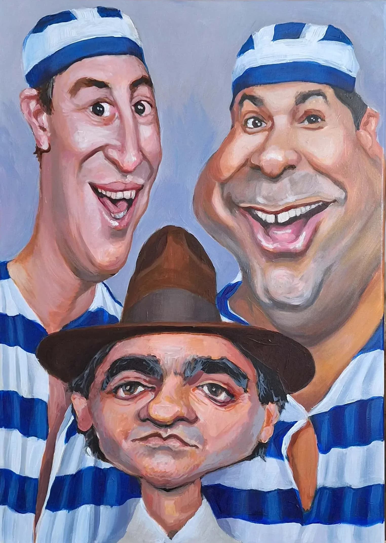 hagashashim blue and white