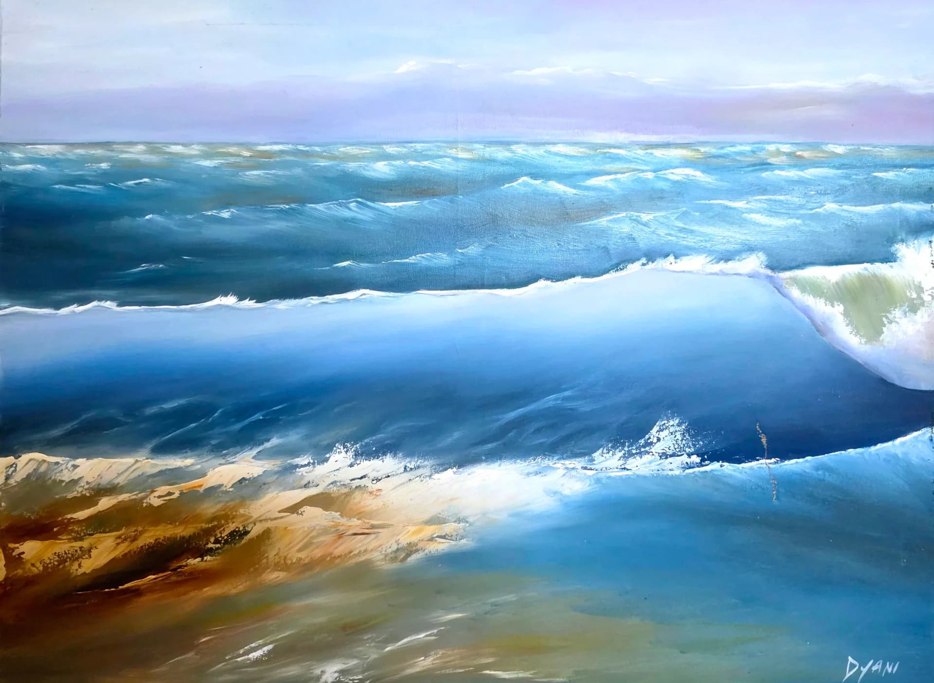 Breaking Blue Tide