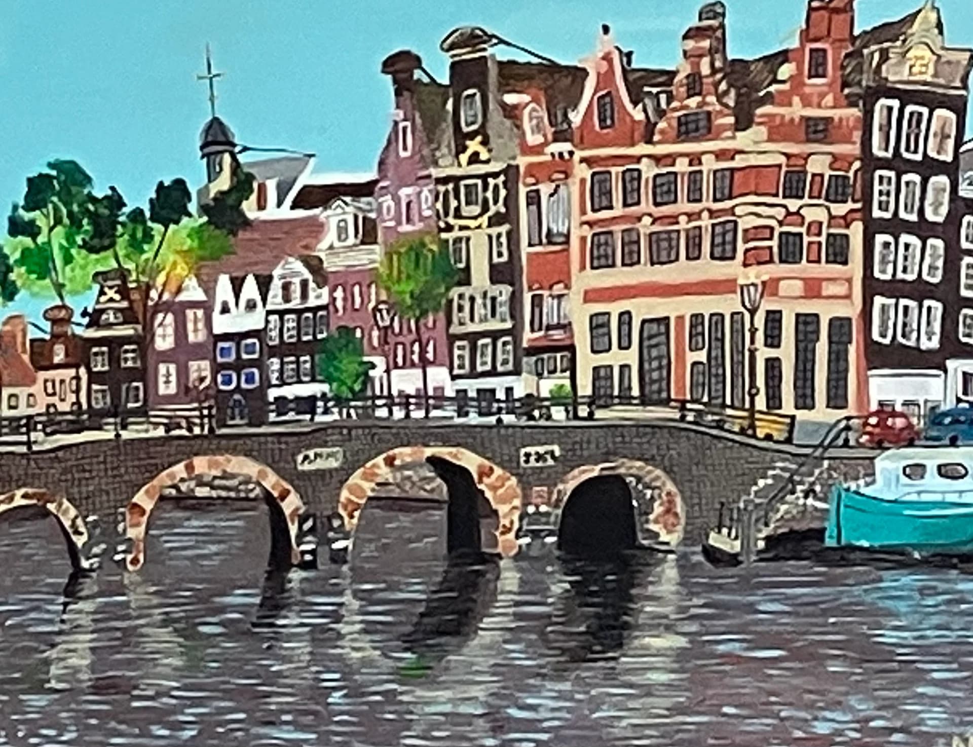 Canal Morning in Amsterdam