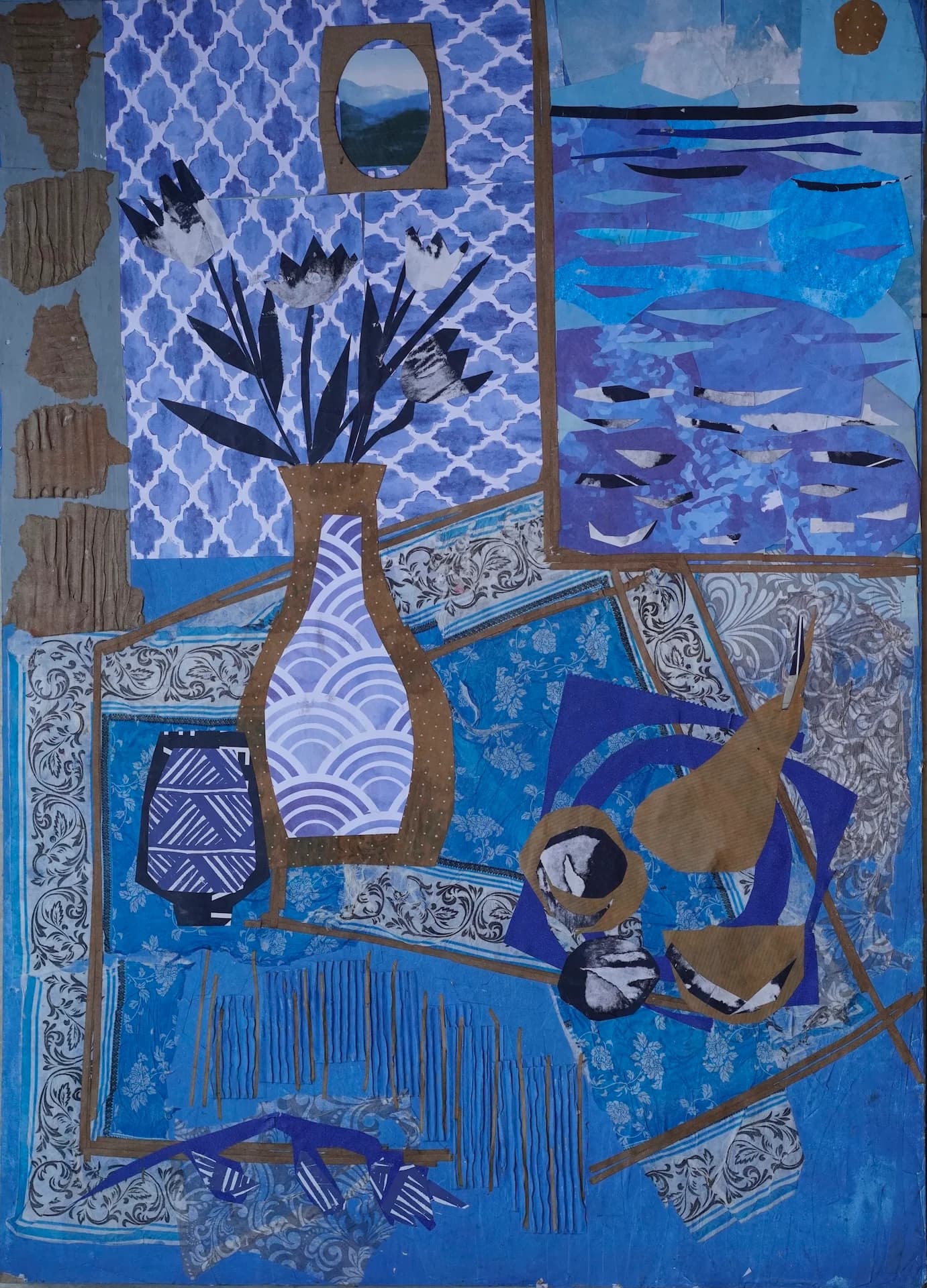 Blue still life, 2025