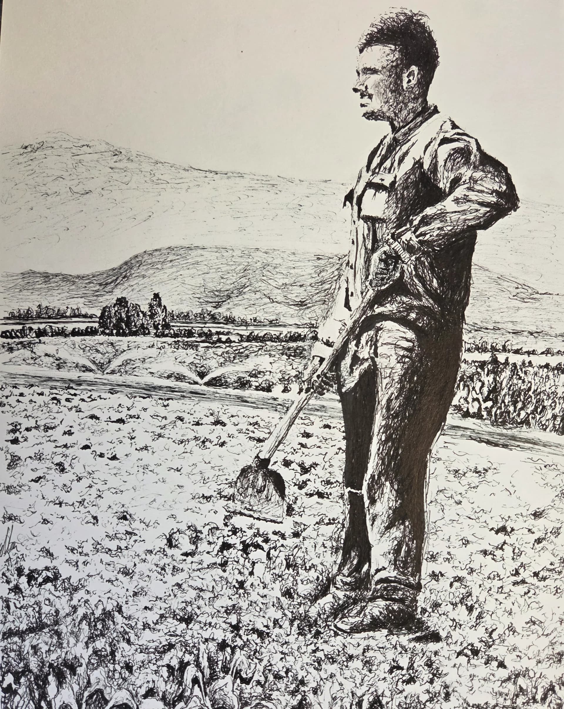 Jacob in the Vegetable Garden, 1962