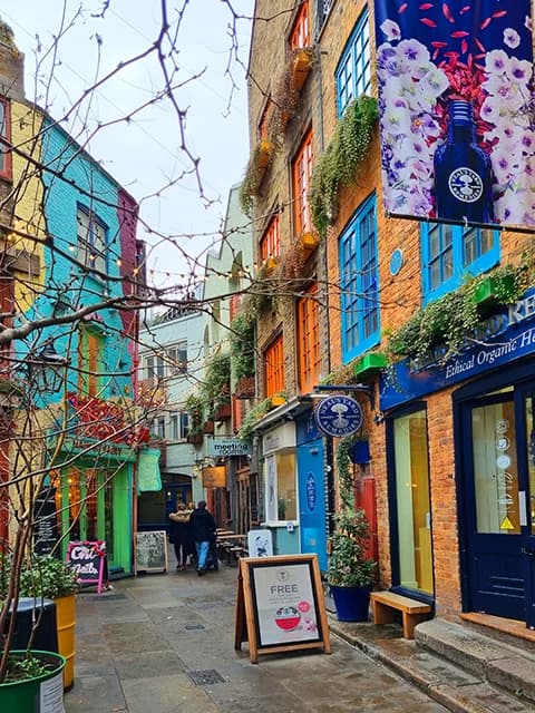 צבעי הפסטל של לונדון