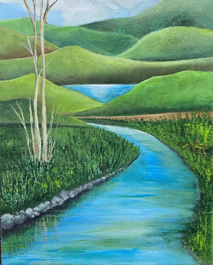 Pastoral landscape