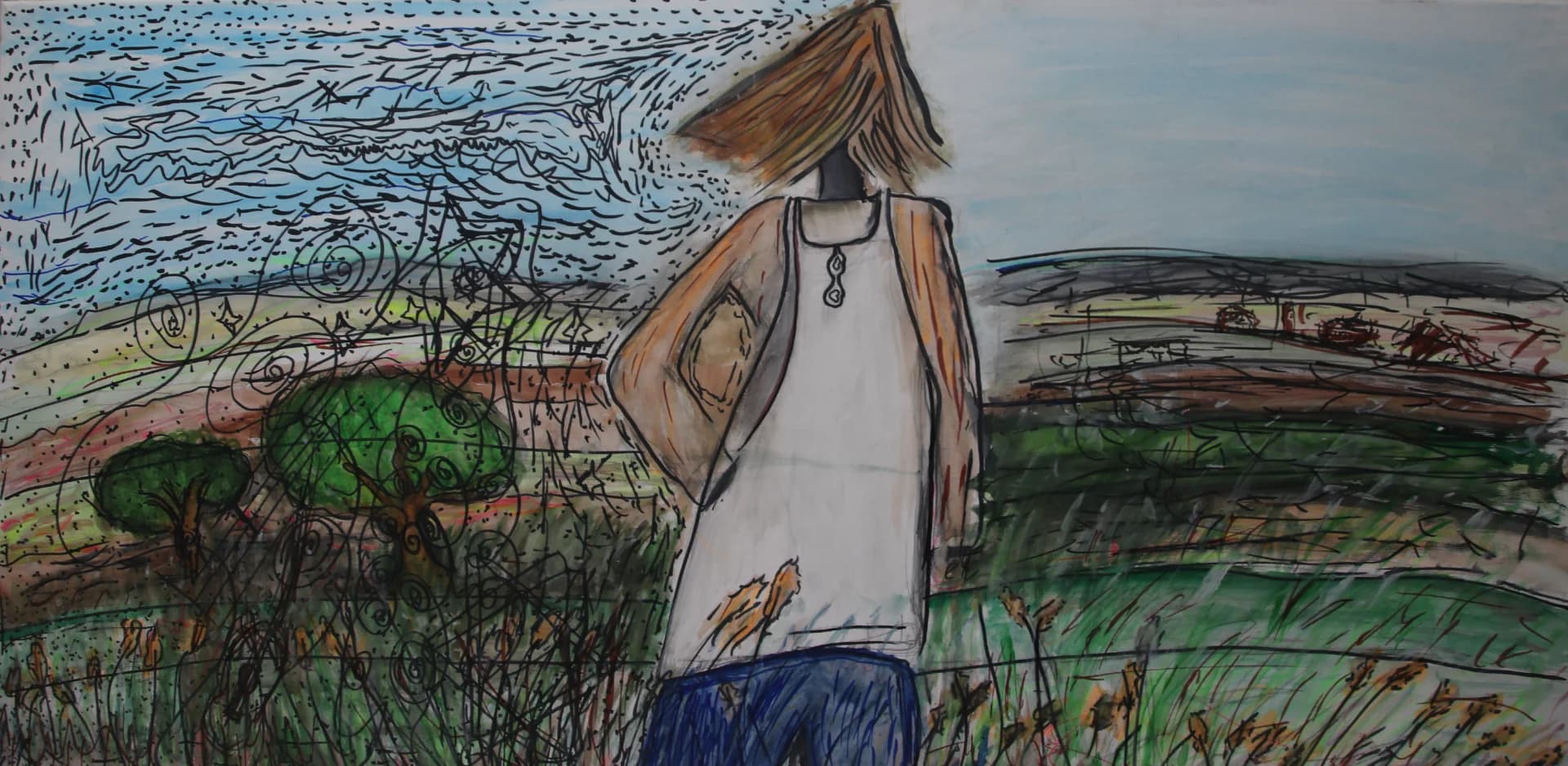 Scarecrow in the Field